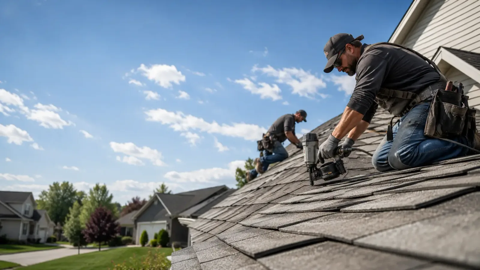 Storm Damage Roof Repair in Champlin, MN near me